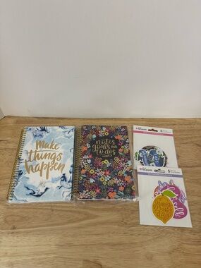 Bloom Floral Notes, Goals & To-Dos Spiral Notebook - Multicolor